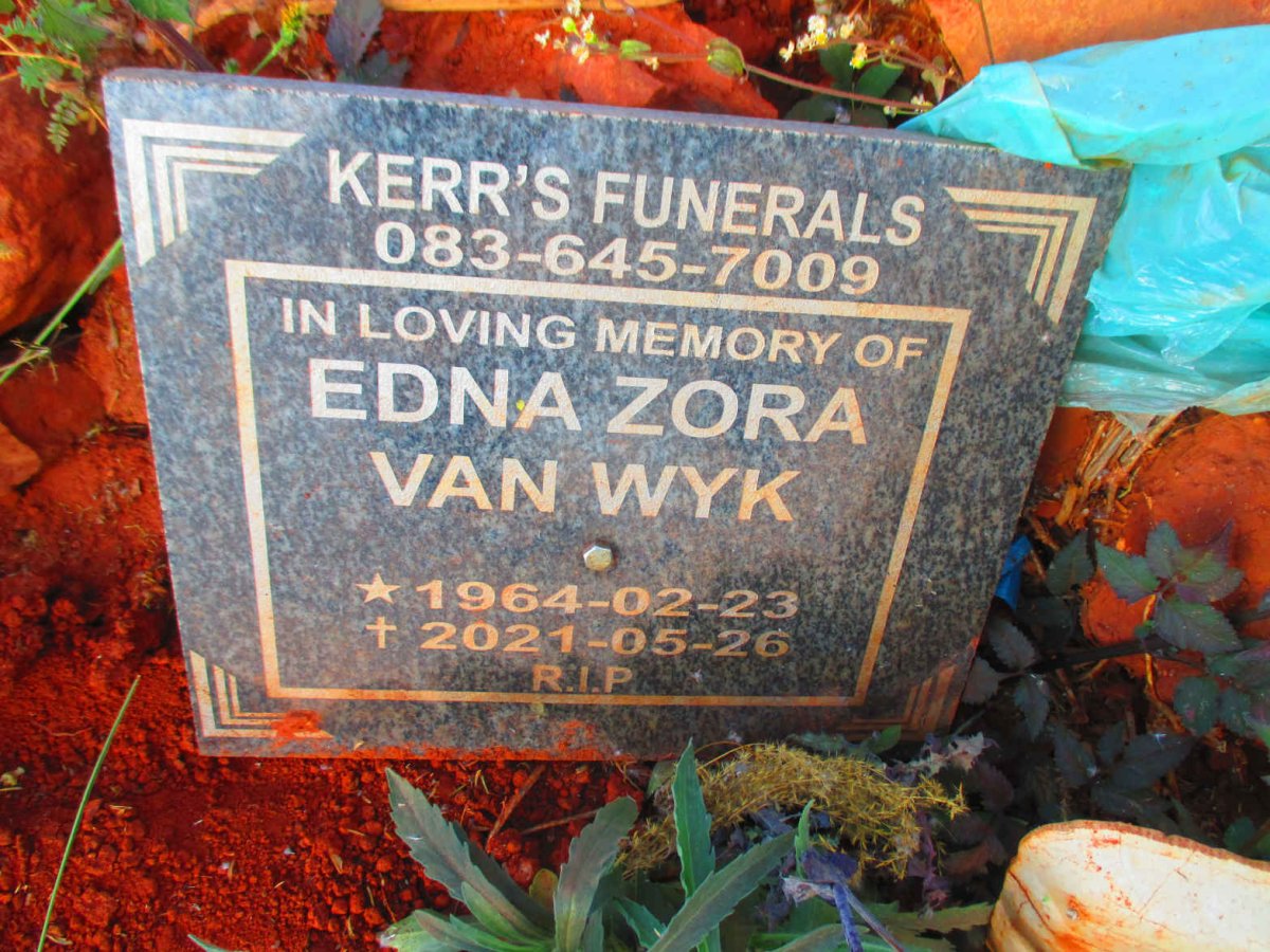 WYK Edna Zora, van 1964-2021