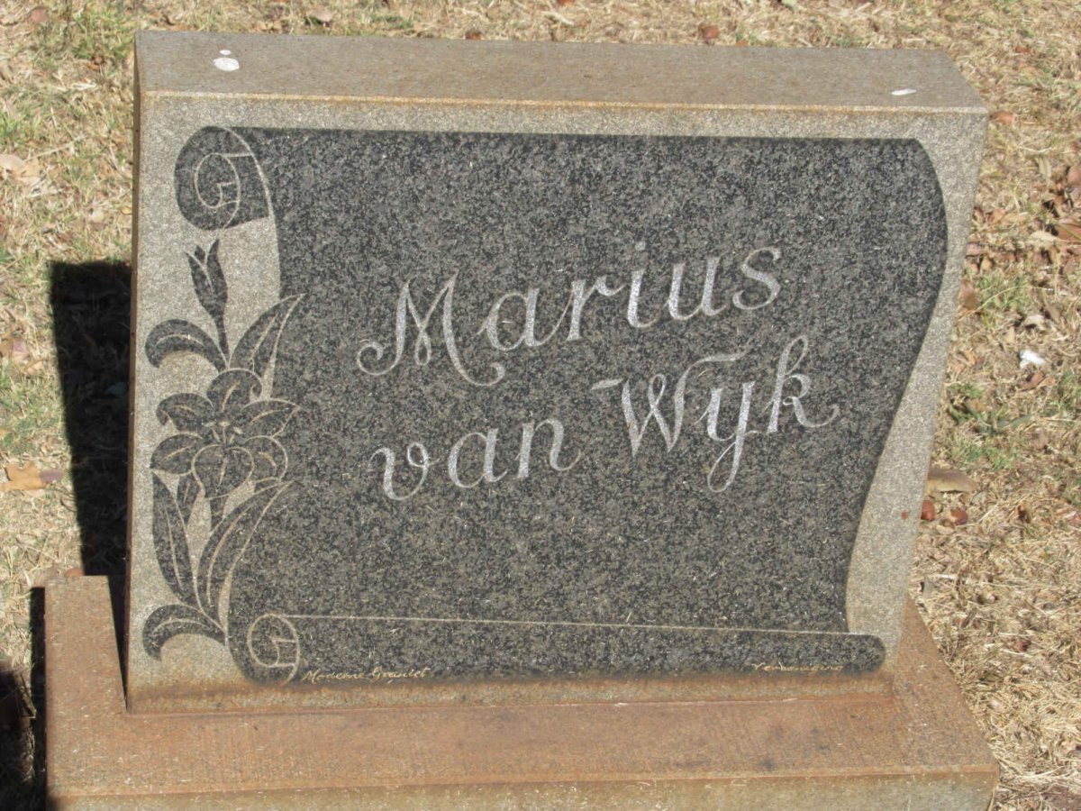 WYK Marius, van
