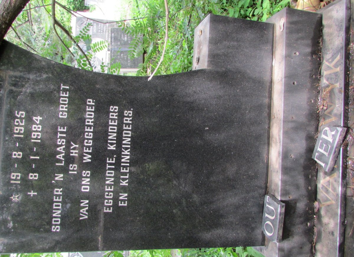 WYK ?outer, van 1925-1984