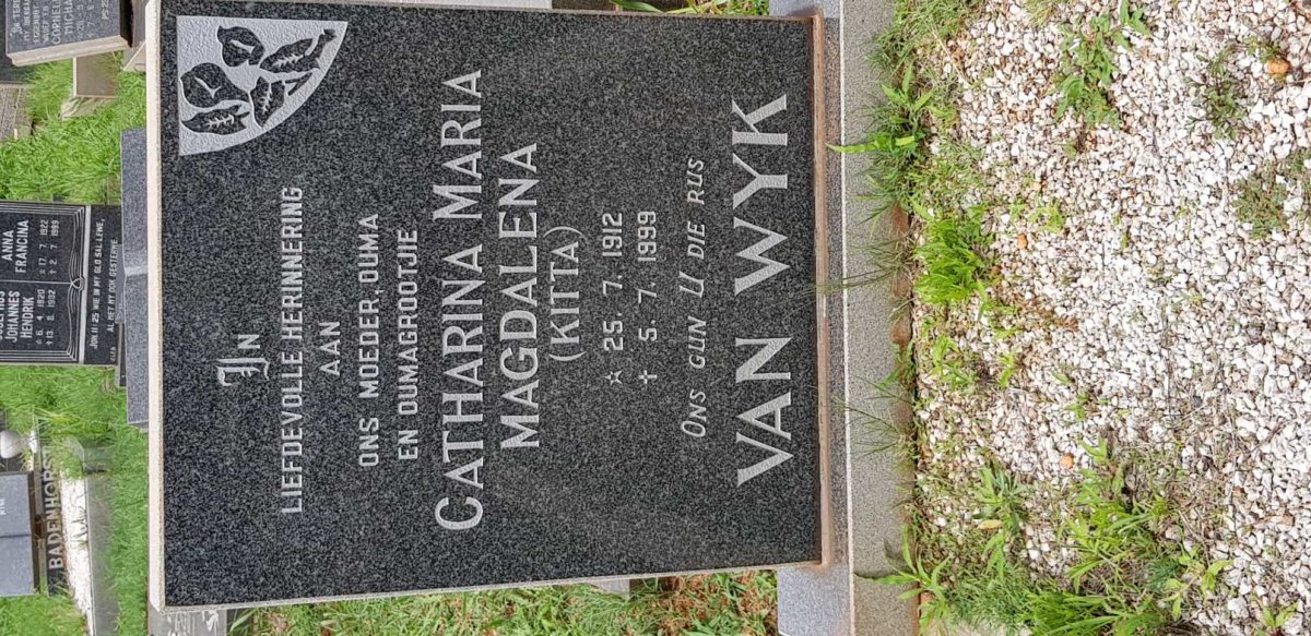 WYK Catharina Maria Magdalena, van 1912-1999
