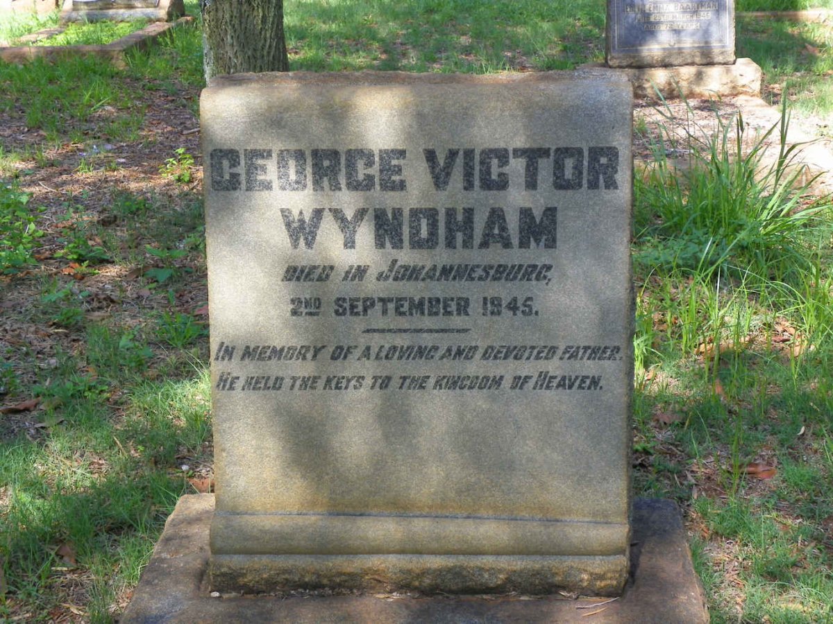 WYNDHAM George Victor -1945