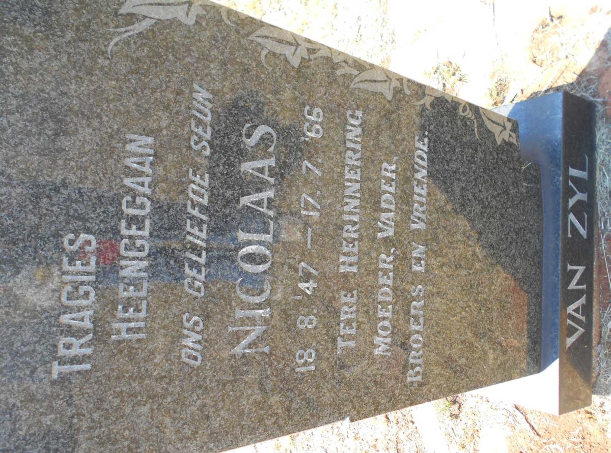 ZYL Nicolaas, van 1947-1966