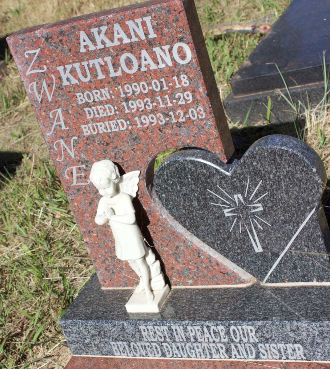 ZWANE Akani Kutloano 1990-1993