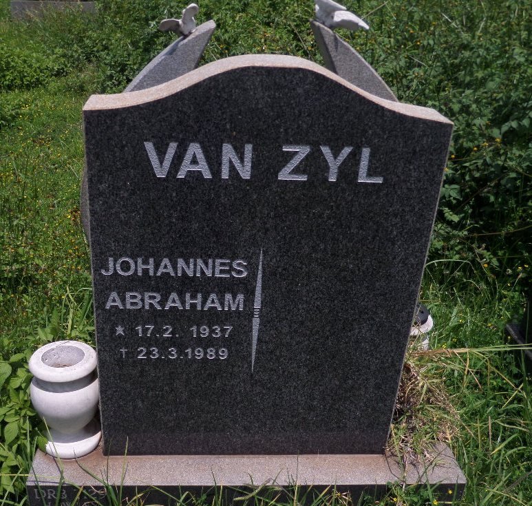 ZYL Johannes Abraham, van 1937-1989
