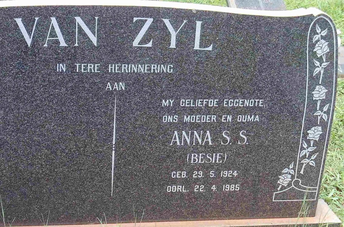 ZYL Anna S.S., van 1924-1985