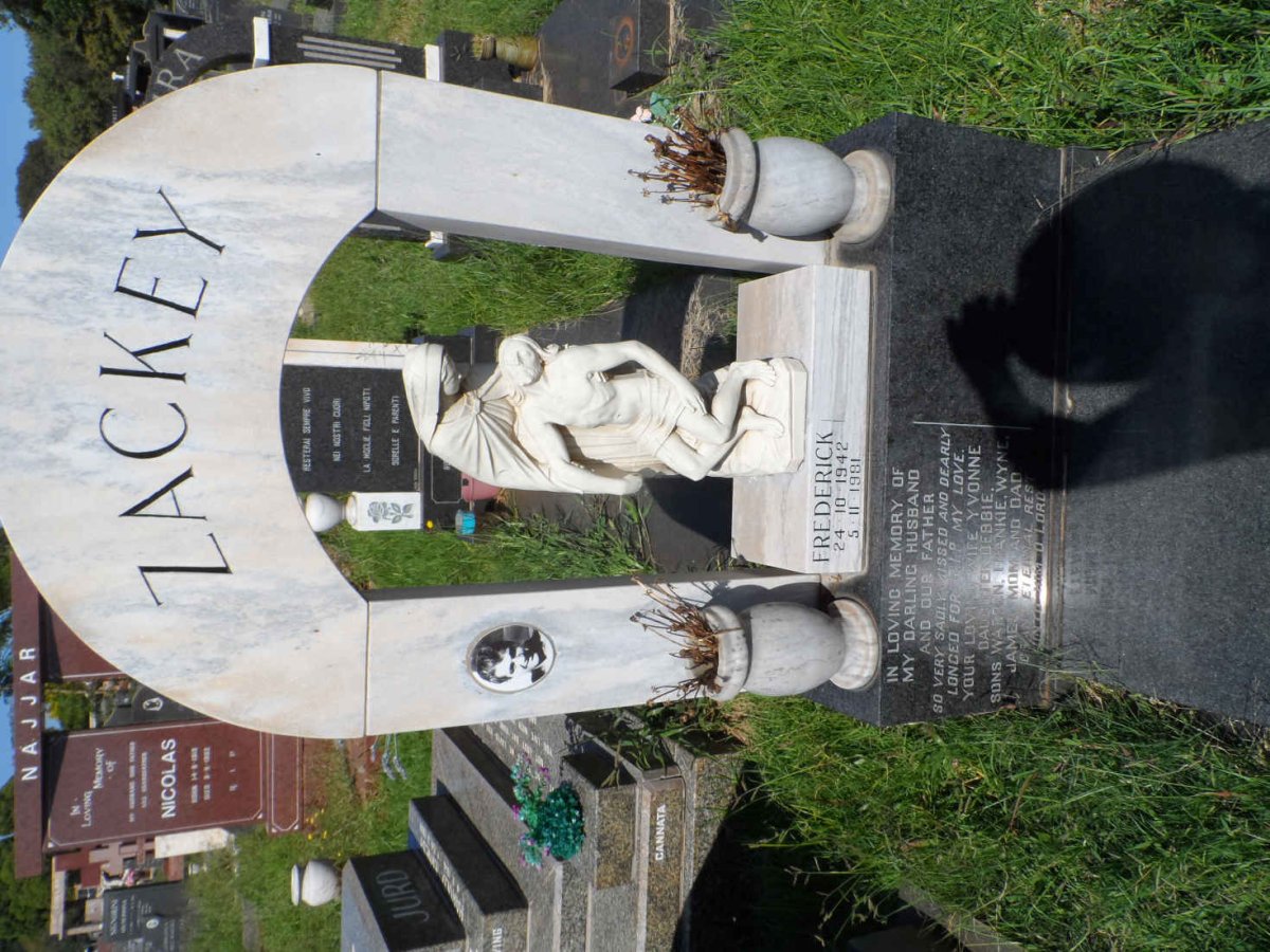 ZACKEY Frederick 1942-1981