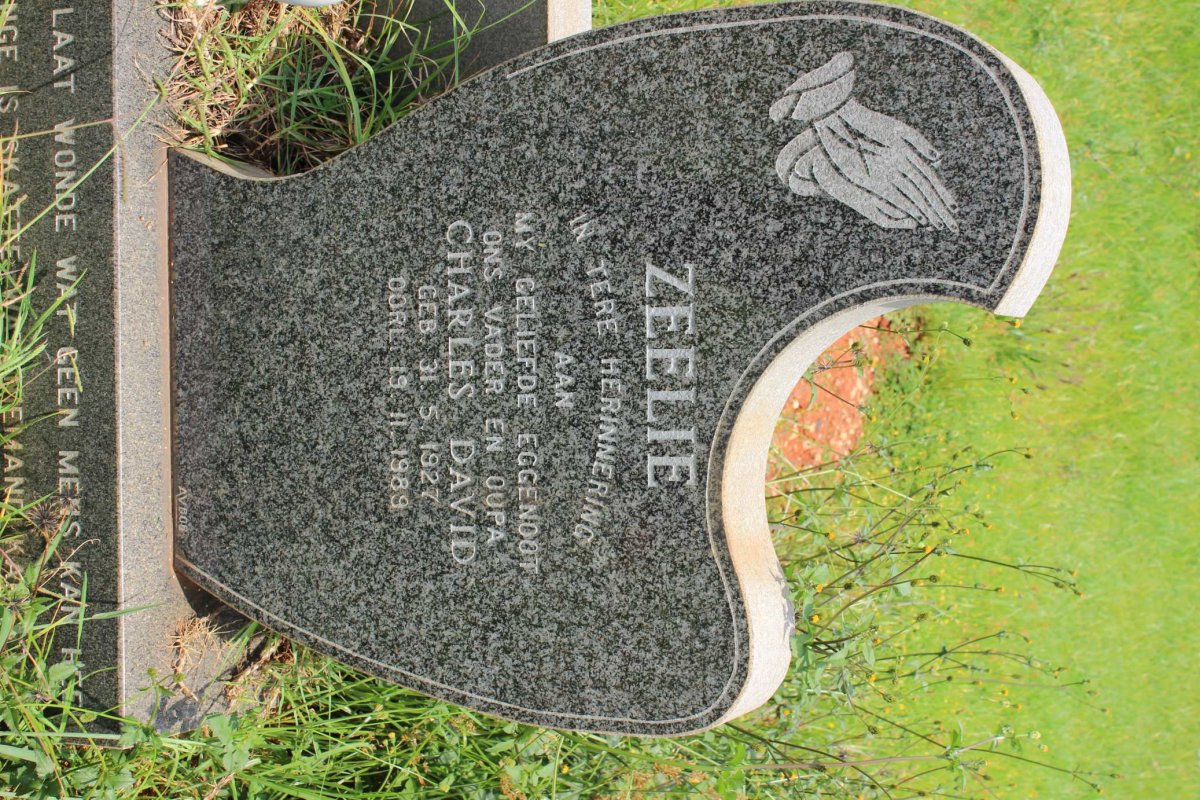 ZEELIE Charles David 1927-1989
