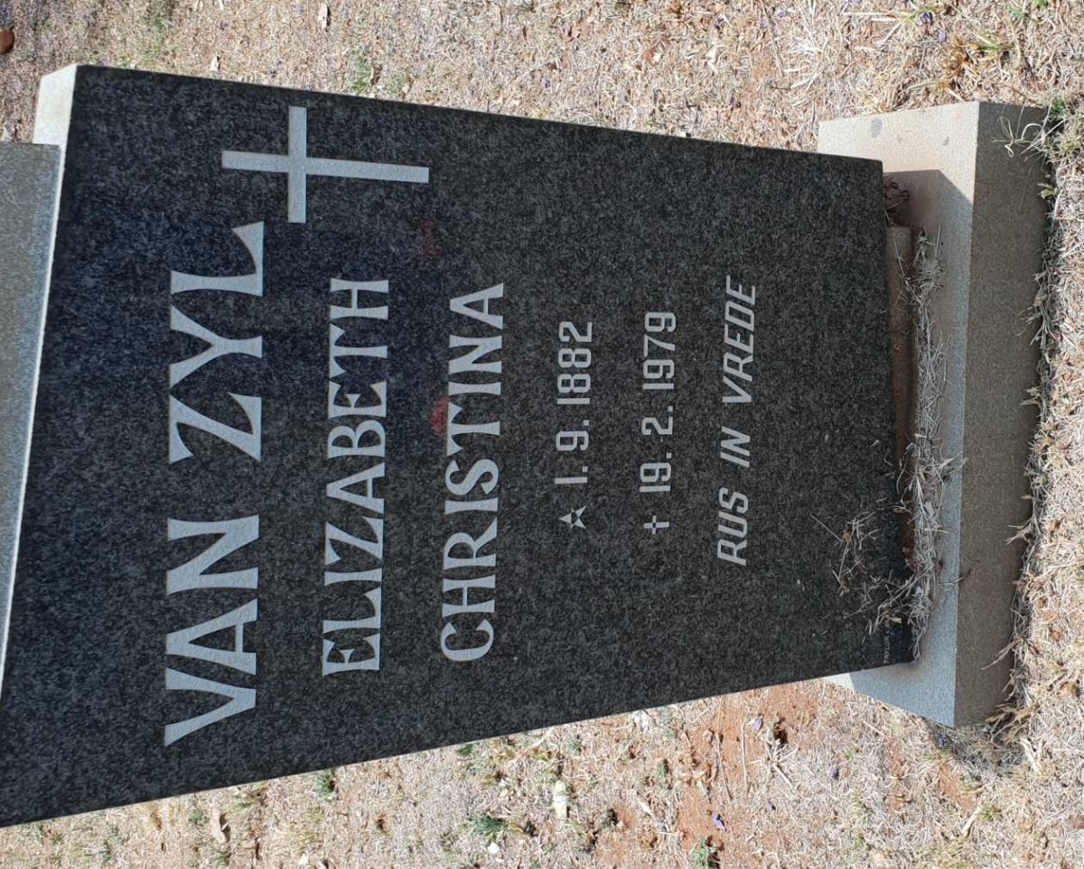 ZYL Elizabeth Christina, van 1882-1979