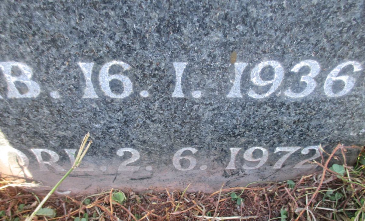 ZYL Johannes, van 1936-1972