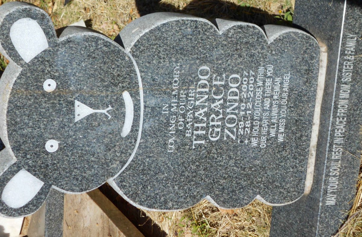 ZONDO Thando Grace 2007-2007