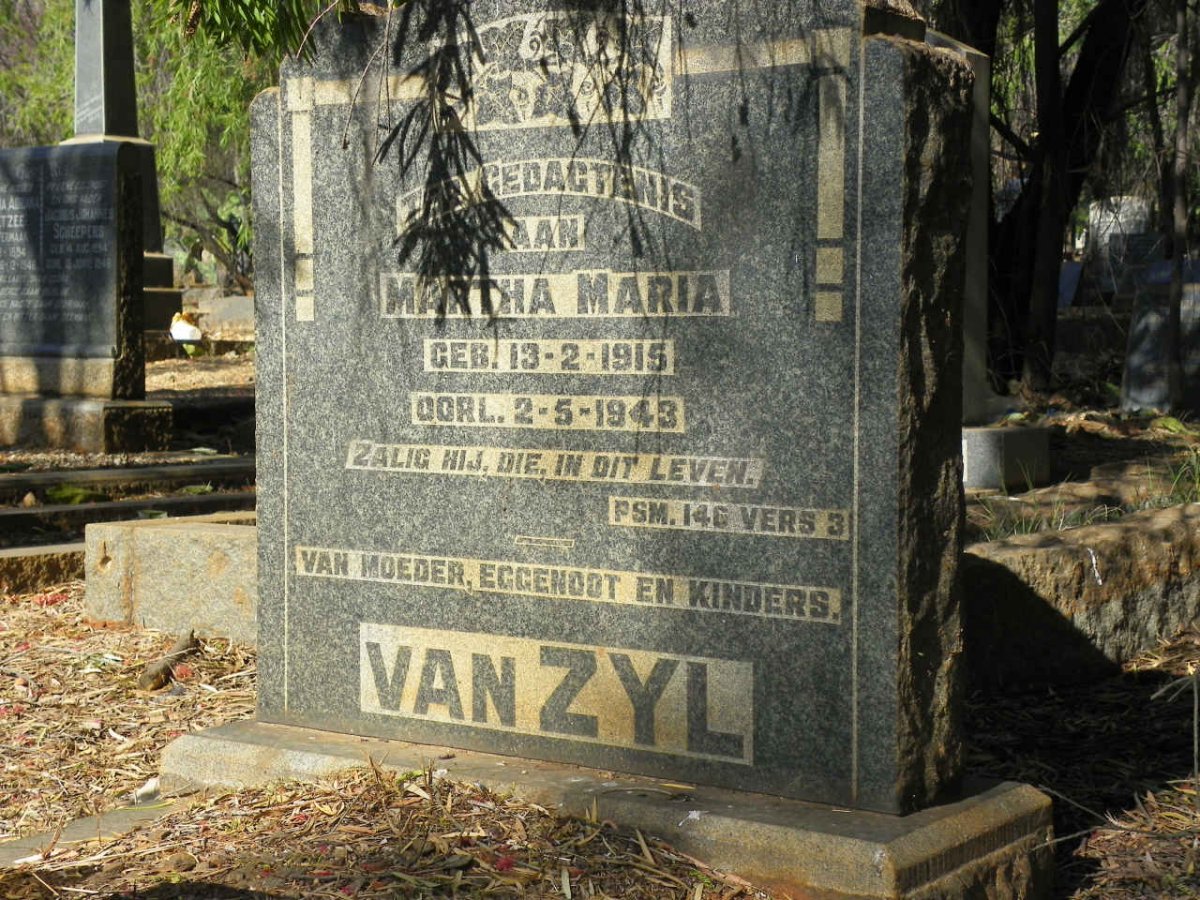 ZYL Martha Maria, van 1915-1943