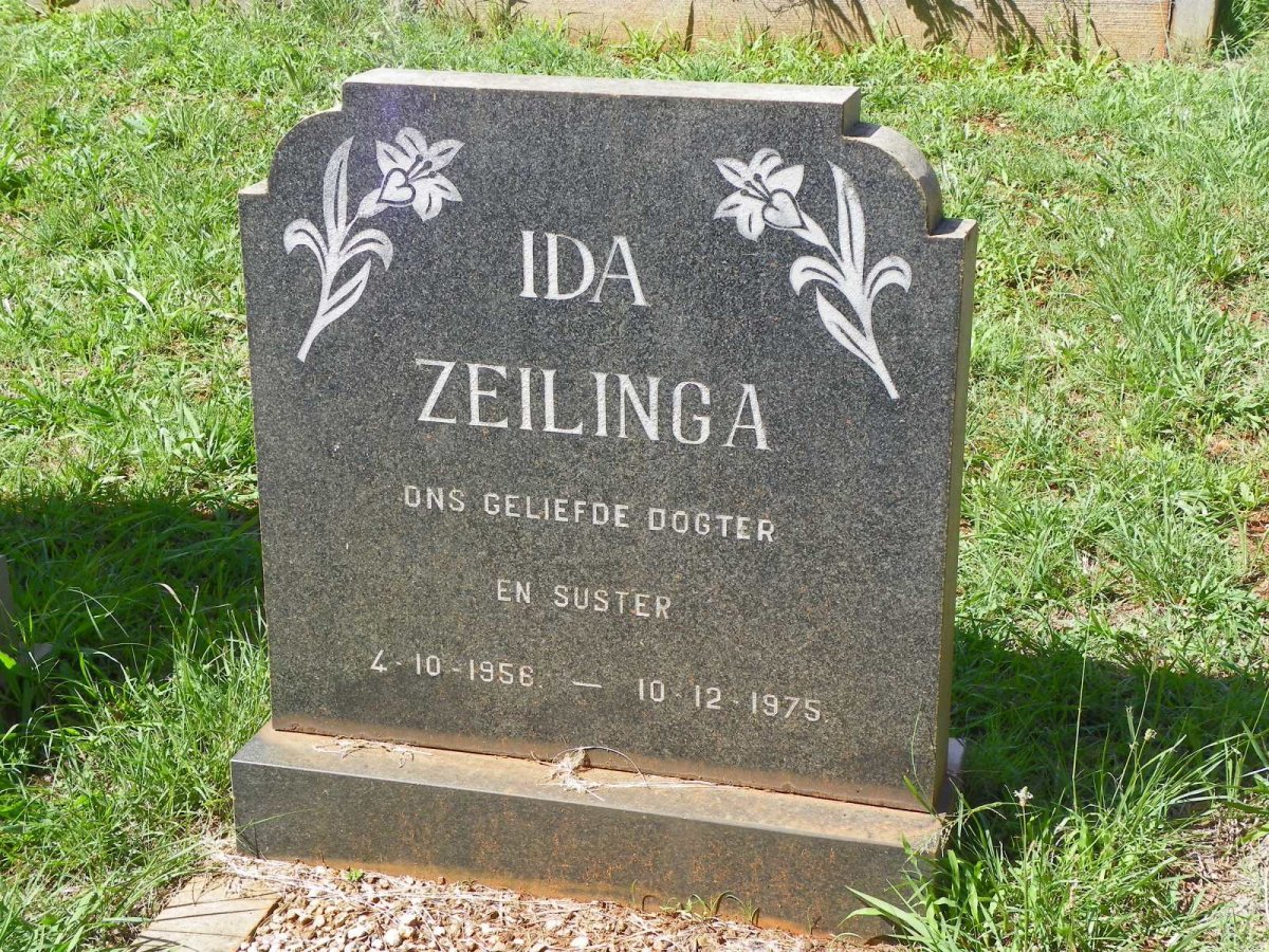 ZEILINGA Ida 1956-1975