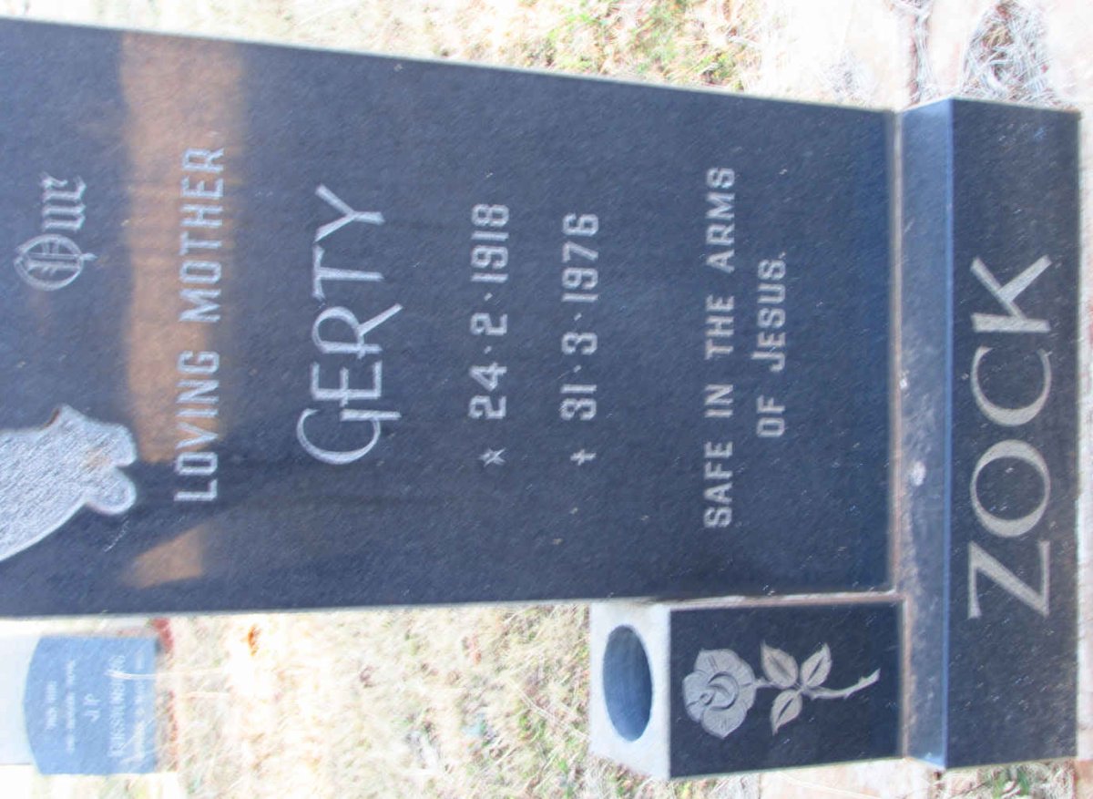 ZOCK Gerty 1918-1976