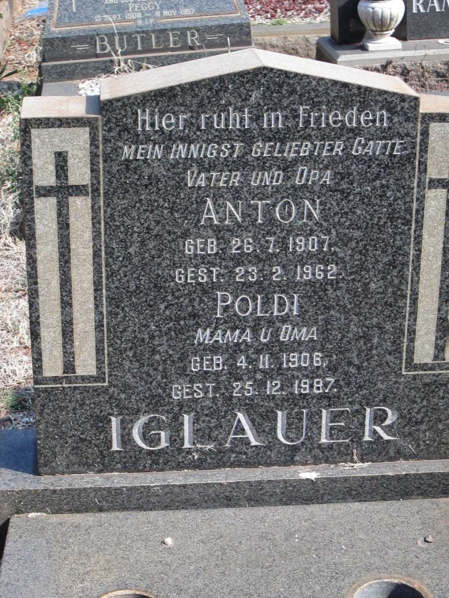 IGLAUER Anton 1907-1962 &amp; Poldi 1906-1987