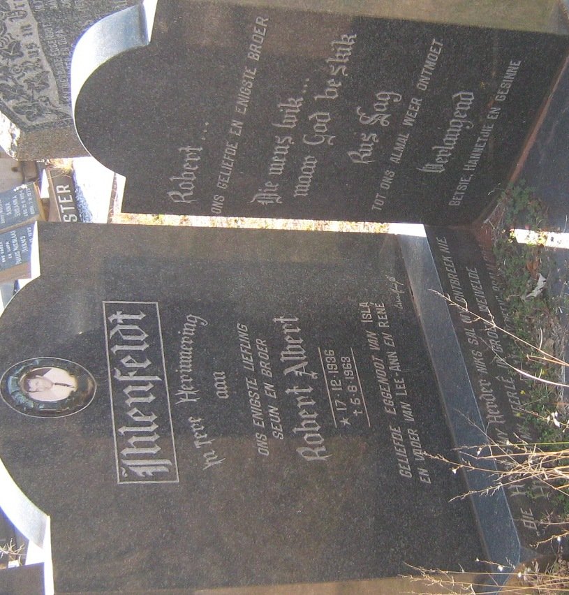 IHLENFELDT Robert Albert 1936-1963