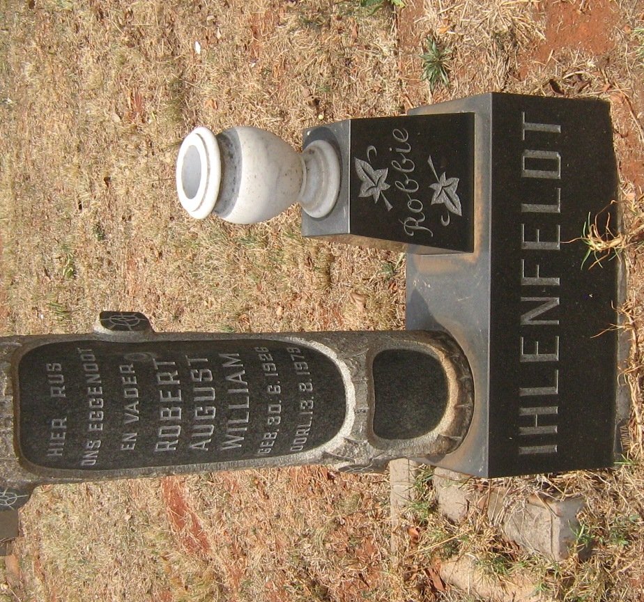 IHLENFELDT Robert August William 1926-1979