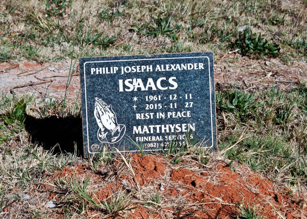 ISAACS Philip Joseph Alexander 1961-2015