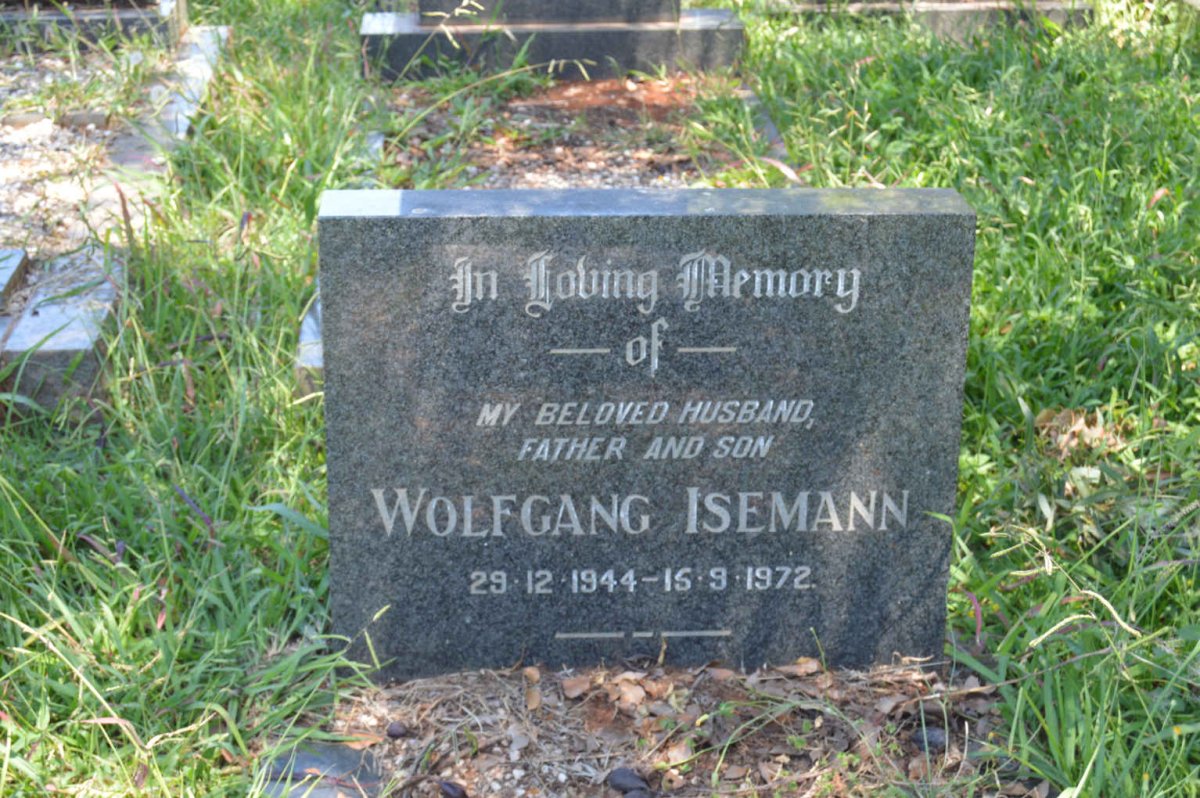 ISEMANN Hildegard 1920-1976 :: ISEMANN Wolfgang 1944-1972