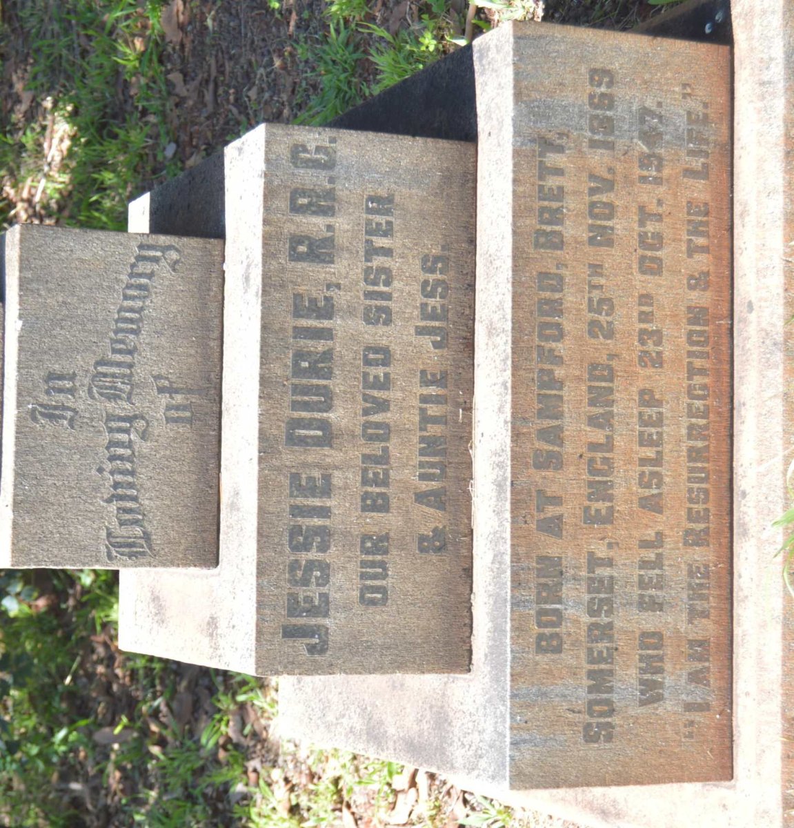 DURIE Jessie 1869-1947