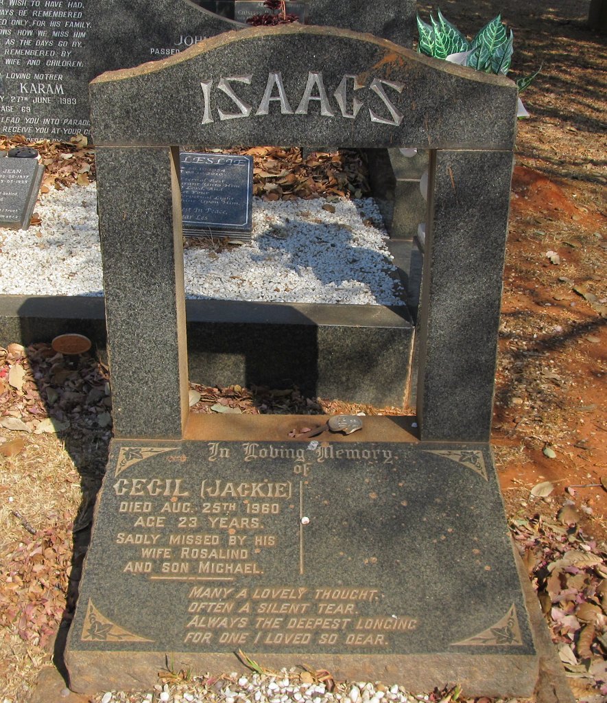 ISAACS Cecil -1960