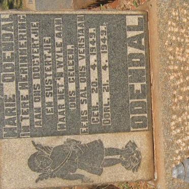 ODENDAL Marie 1949-1949