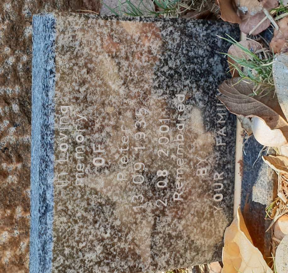 OELOFSE Casper J. 1906-1981 &amp; Martha M.M. 1907-1970 :: OELOFSE Pieter 1935-2001