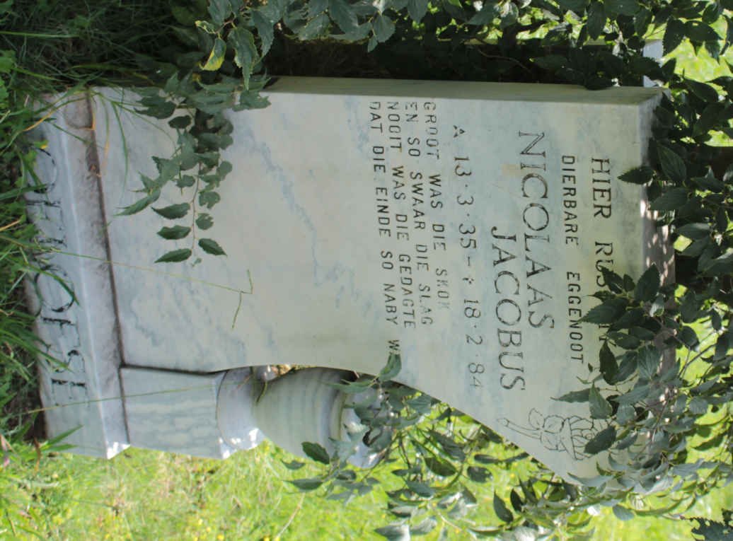 OELOFSE Nicolaas Jacobus 1935-1984
