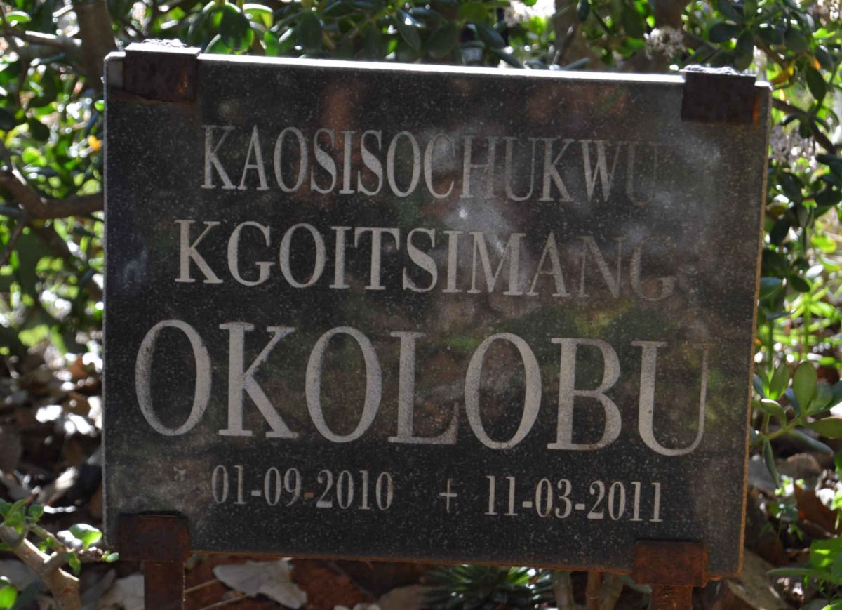 OKOLOBU Kaosisochukwu Kgoitsimang 2010-2011