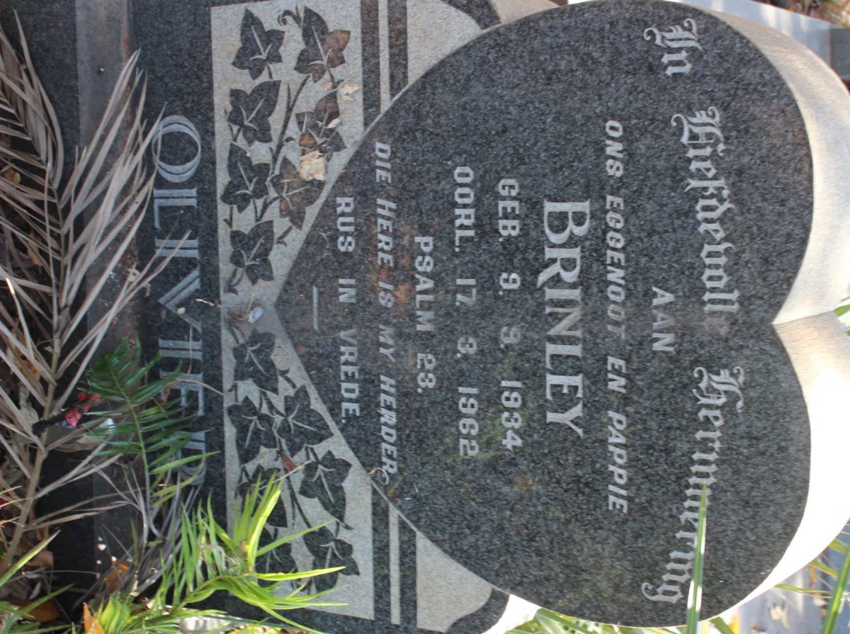 OLIVIER Brinley 1934-1962