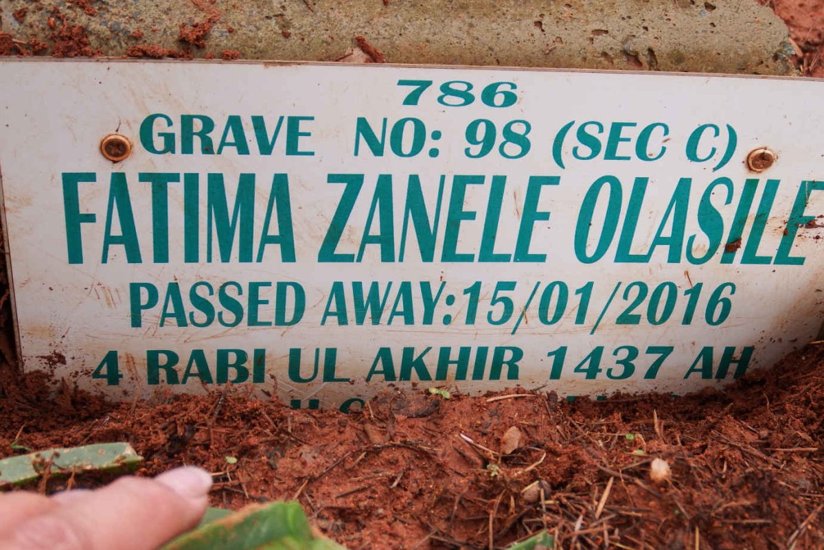 OLASILE Fatima Zanele -2016