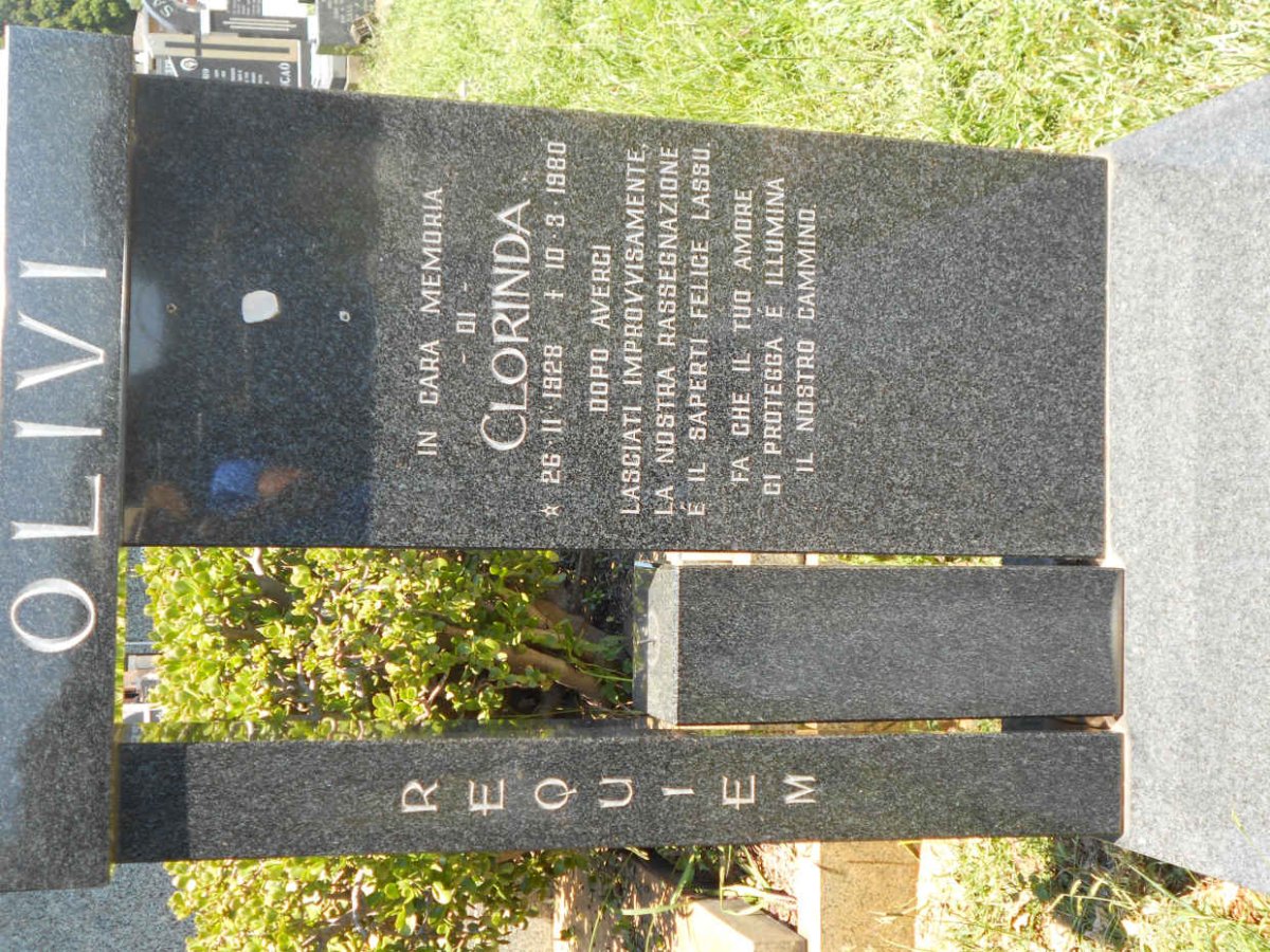 OLIVI Clorinda 1928-1980