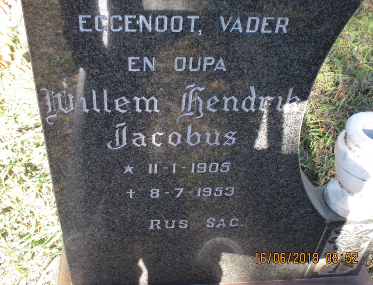 OLIVIER Willem Hendrik Jacobus 1905-1953
