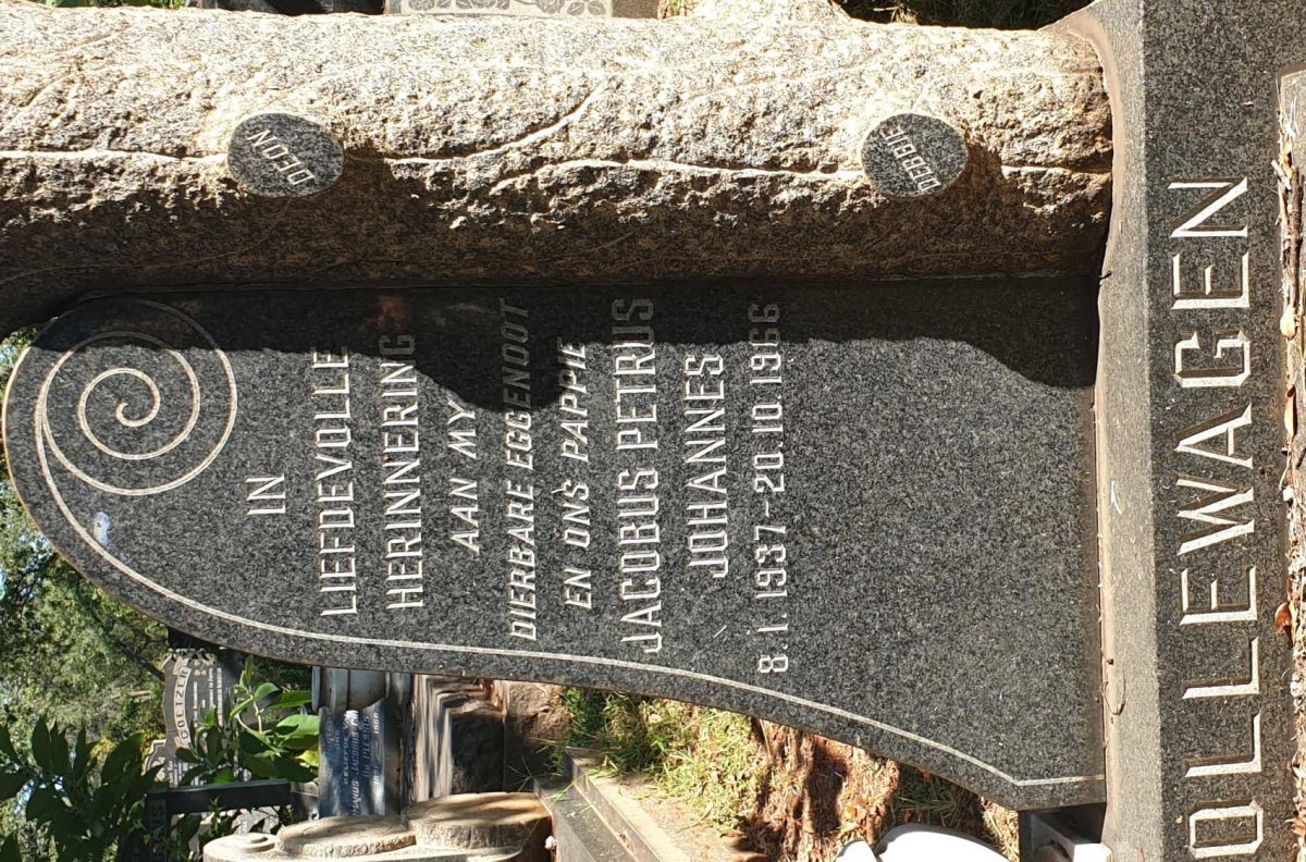 OLLEWAGEN Jacobus Petrus Johannes 1937-1966