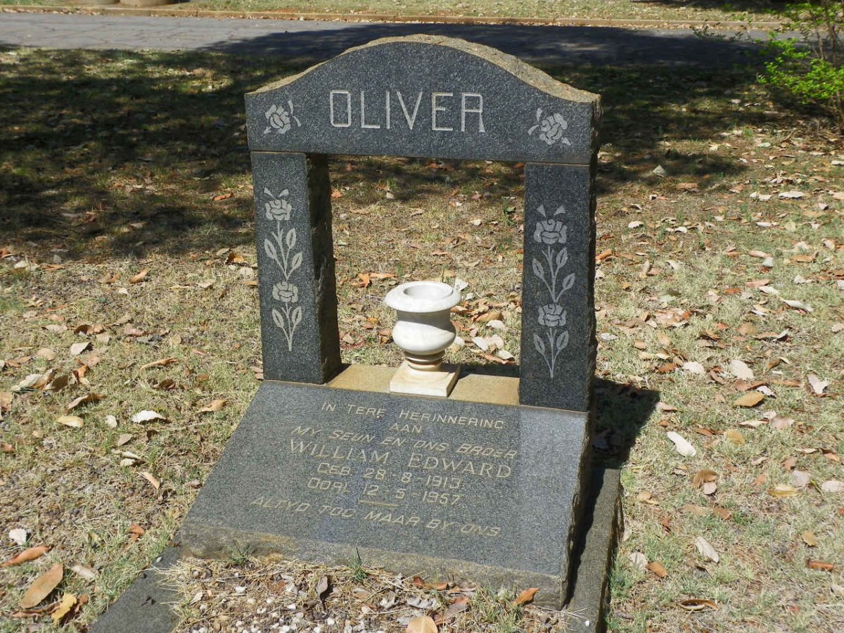 OLIVER William Edward 1913-1957