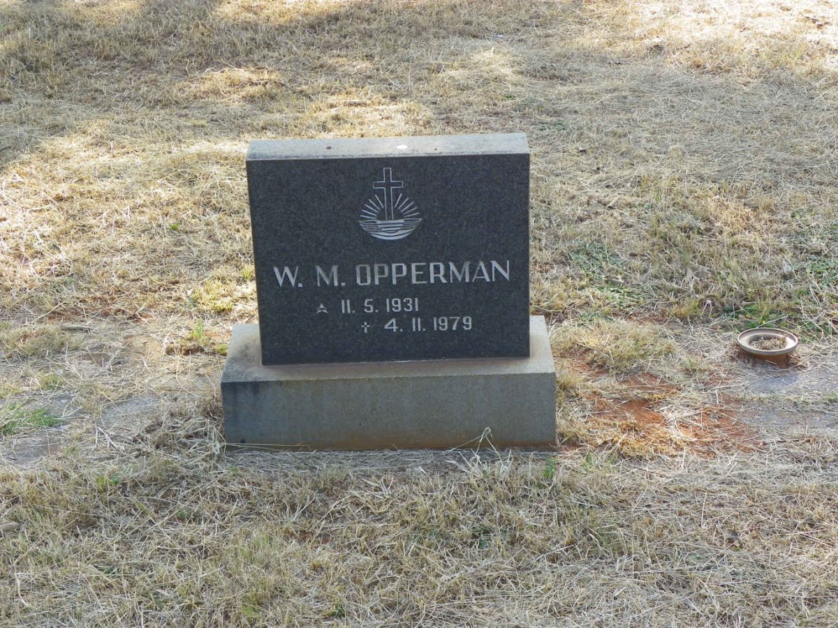 OPPERMAN W.M. 1931-1979