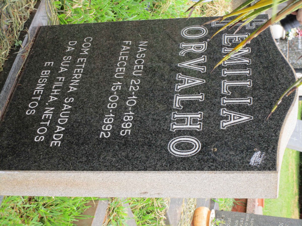 ORVALHO Emilia 1895-1992