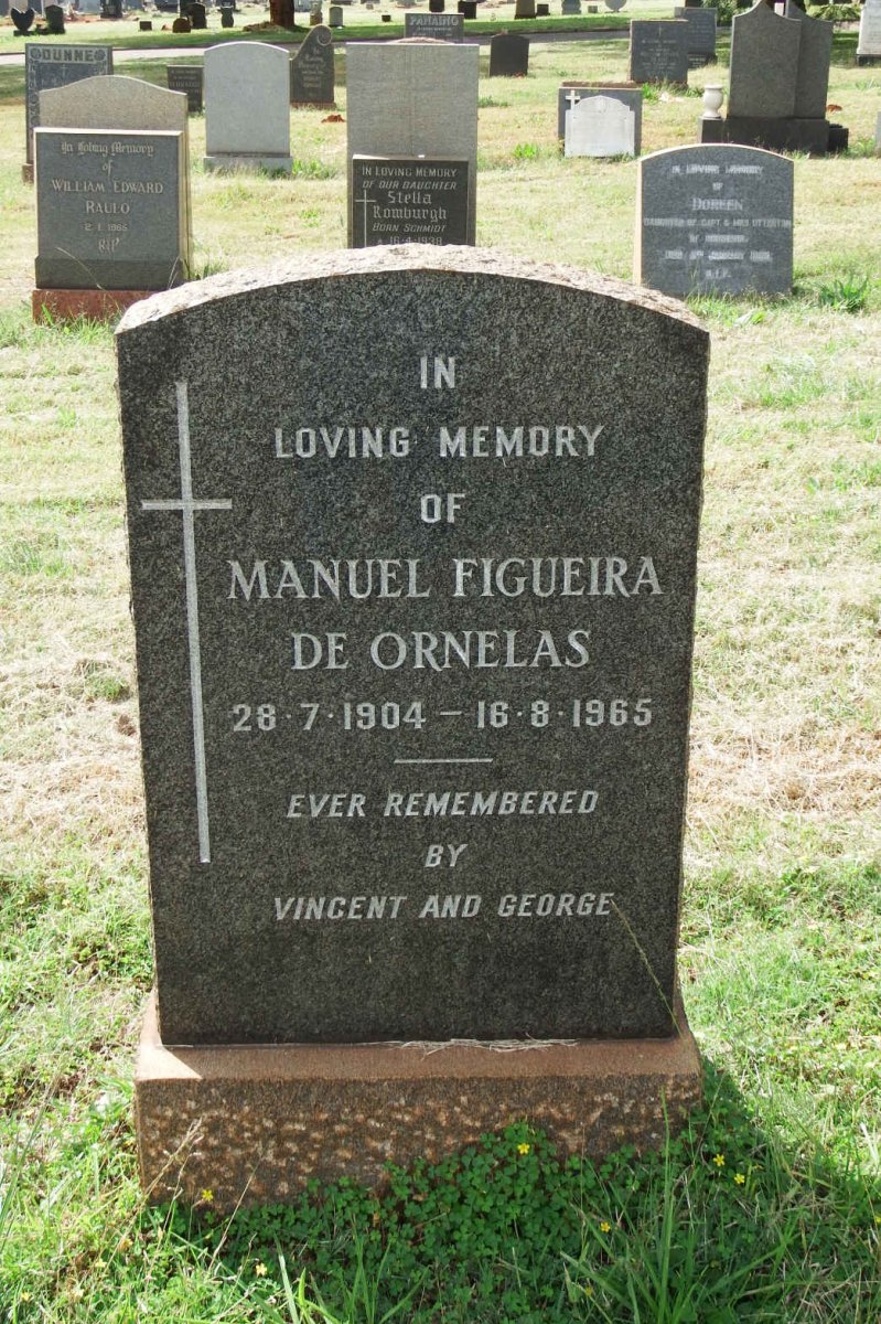 ORNELAS Manuel Figueira, de 1904-1965