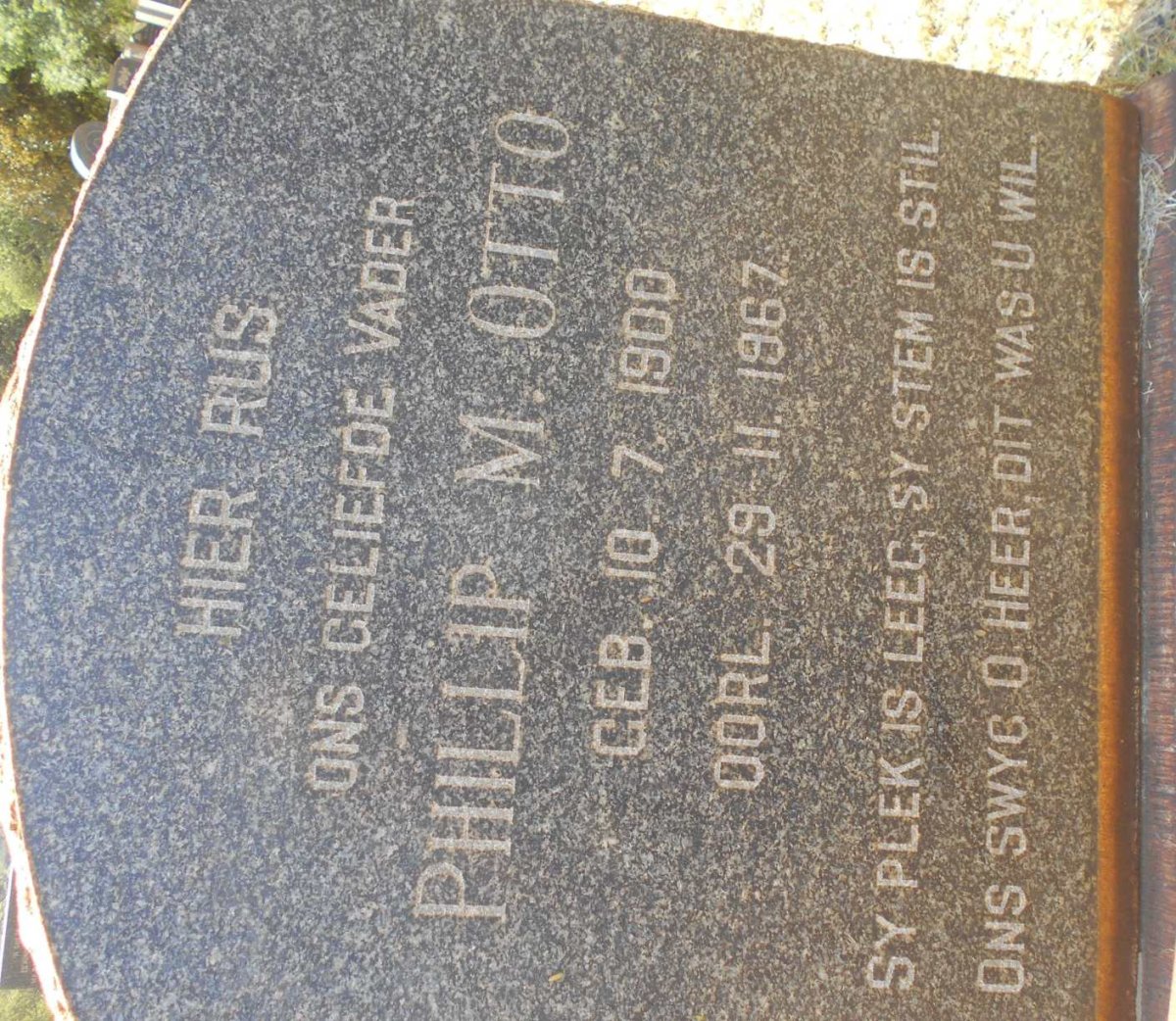 OTTO Phillip M. 1900-1967