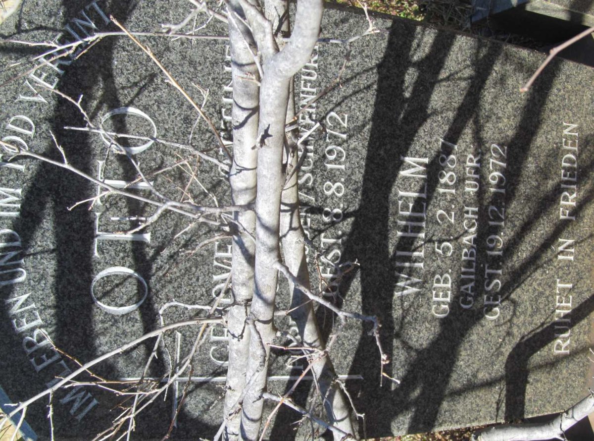 OTTO Wilhelm 1887-1972 &amp; Genoveva Ottilie 1889-1972