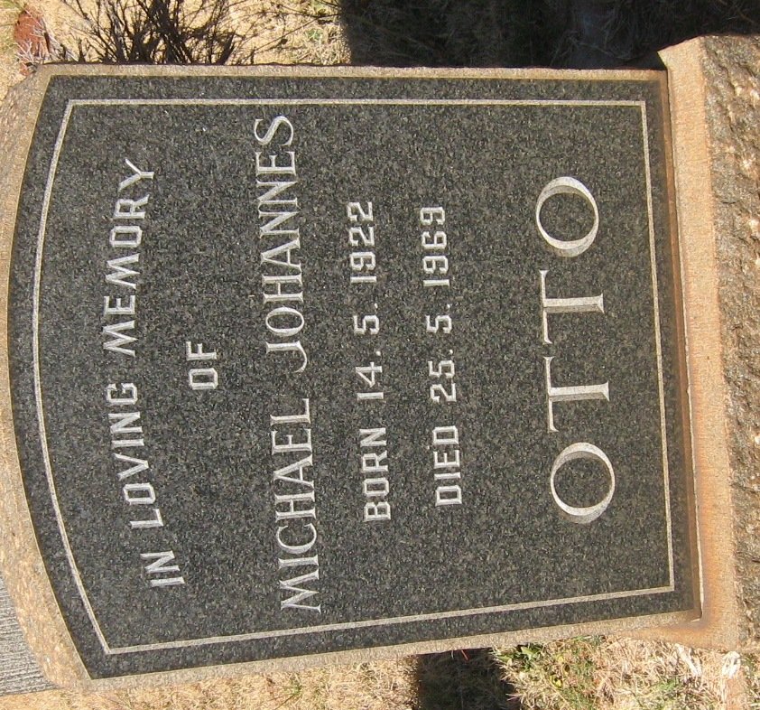 OTTO Michael Johannes 1922-1969