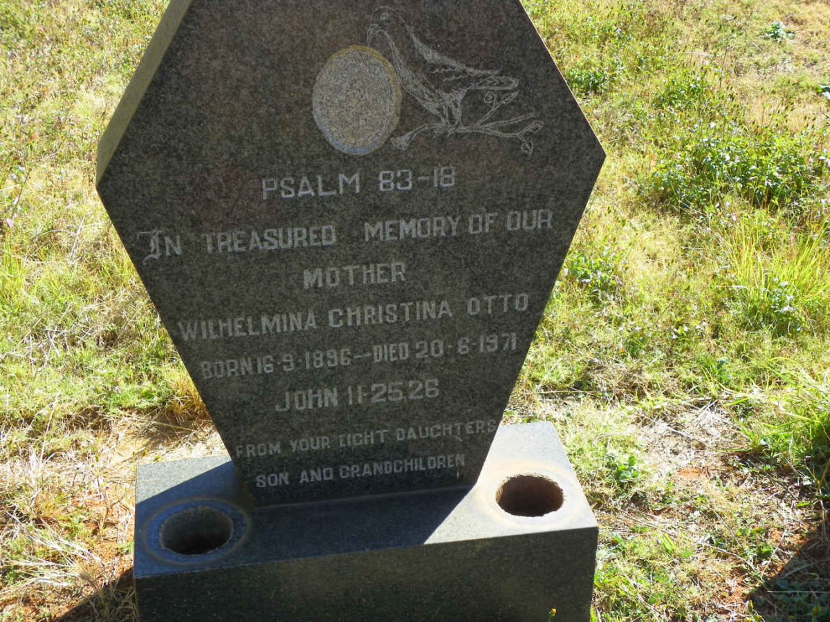 OTTO Wilhelmina Christina 1896-1971