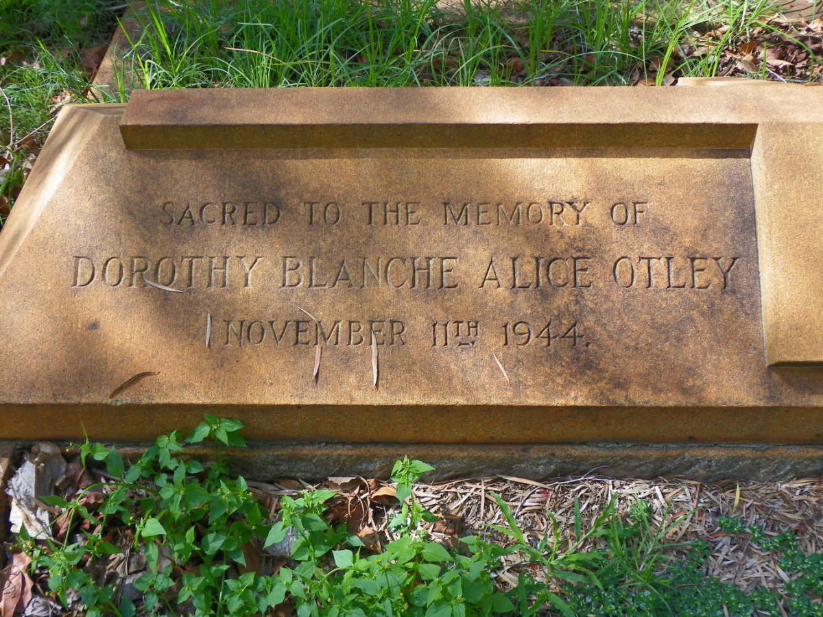 OTLEY Thomas George 1873-1965 &amp; Dorothy Blanche Alice -1944