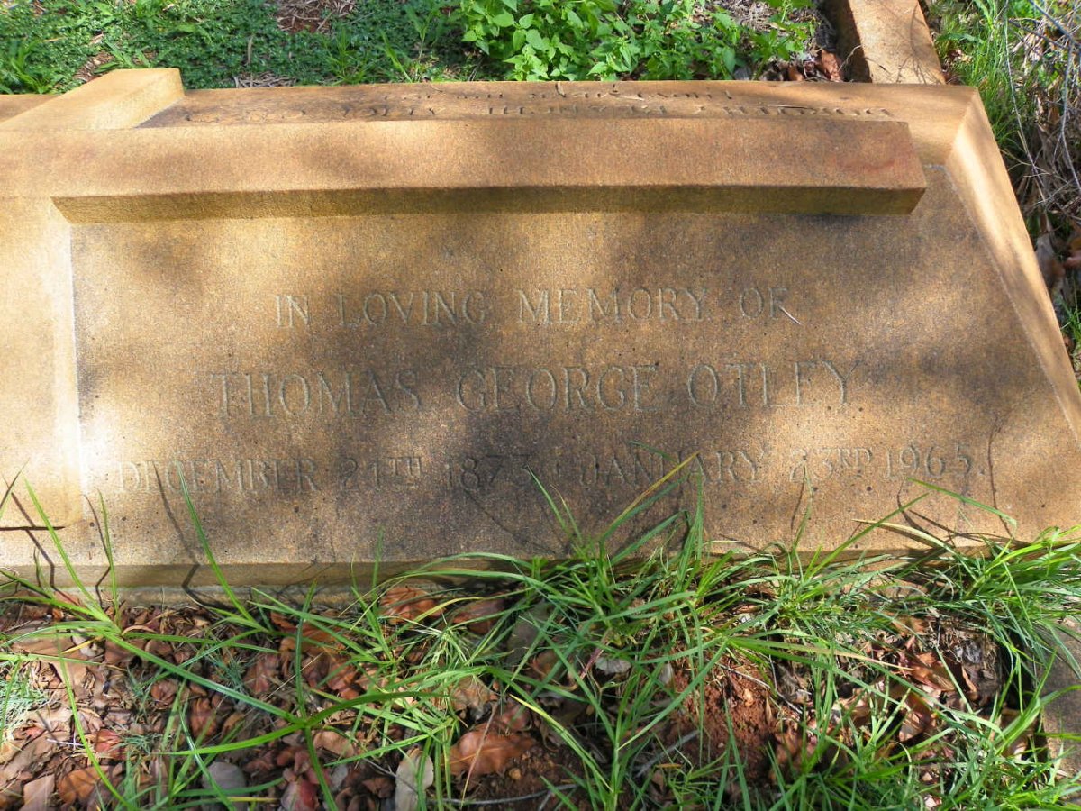OTLEY Thomas George 1873-1965 &amp; Dorothy Blanche Alice -1944