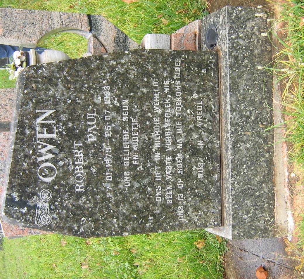 OWEN Robert Paul 1979-1993