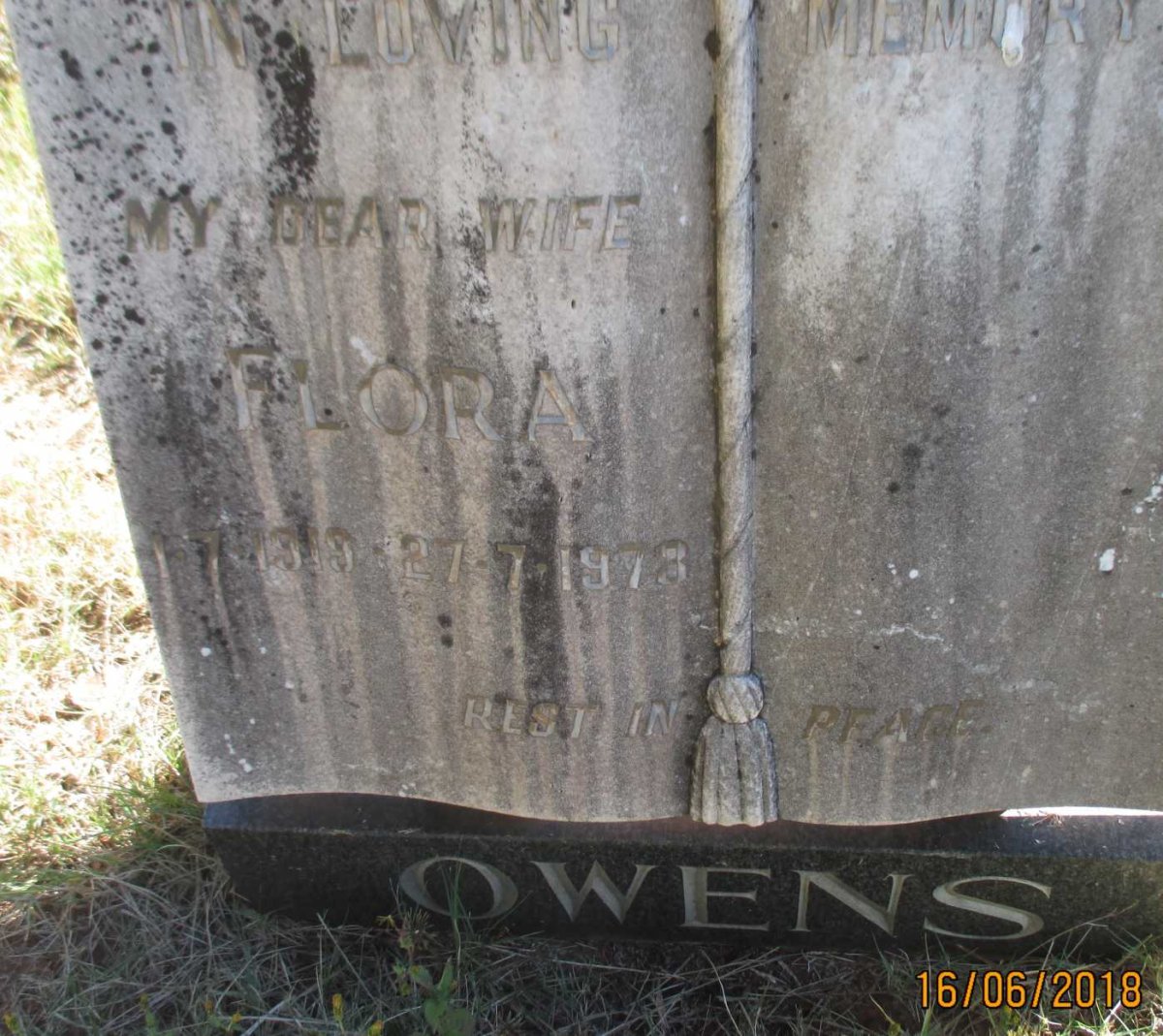 OWENS Flora 1919-1973