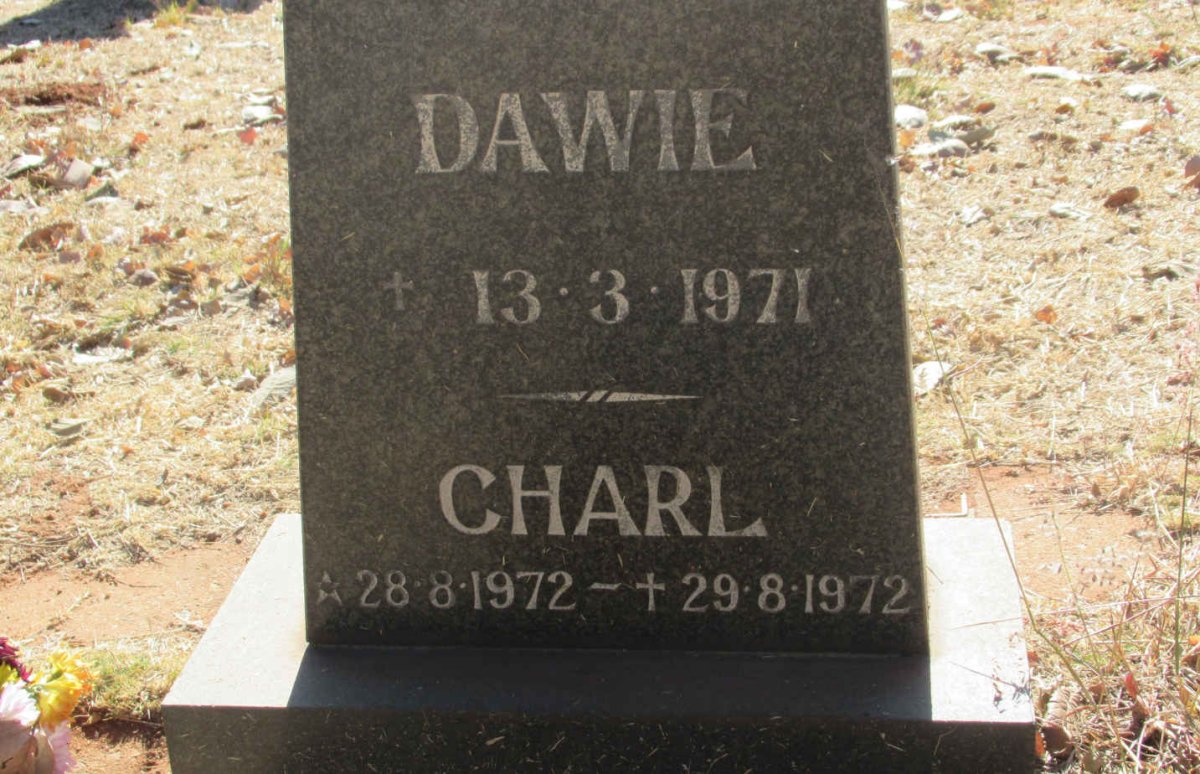 OBERHOLZER Dawie -1971 :: OBERHOLZER Charl 1972-1972