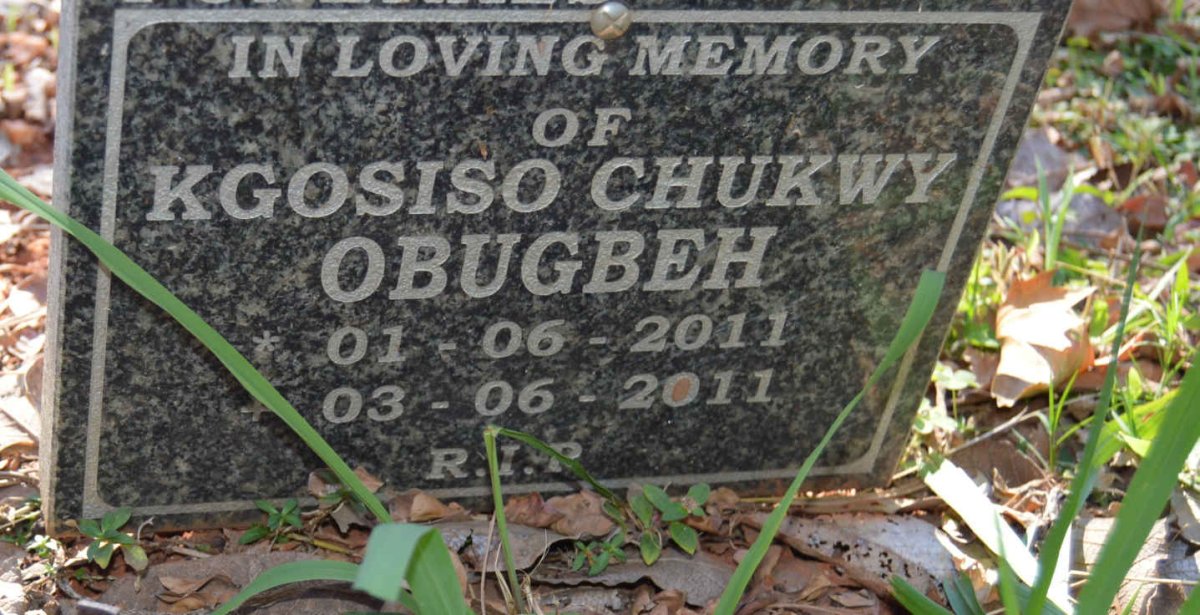OBUGBEH Kgosiso Chukwy 2011-2011
