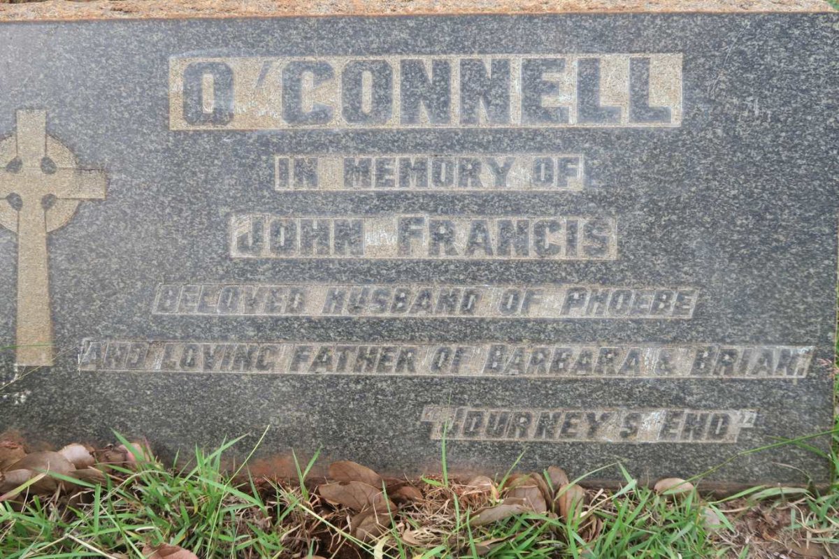 O'CONNELL John Francis