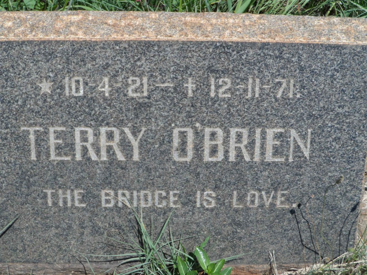 O'BRIEN Terry 1921-1971