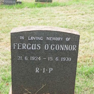 O'CONNOR Fergus 1924-1970